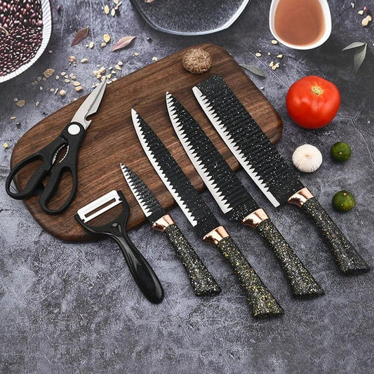 6 Pieces Knife Set