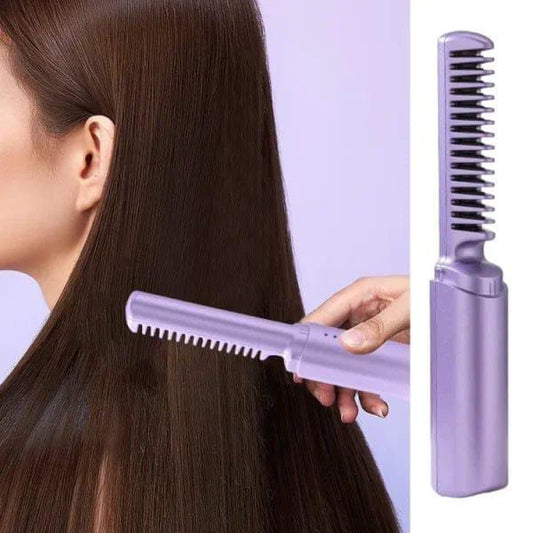 Wireless Professional Hair Straightener Curler Comb