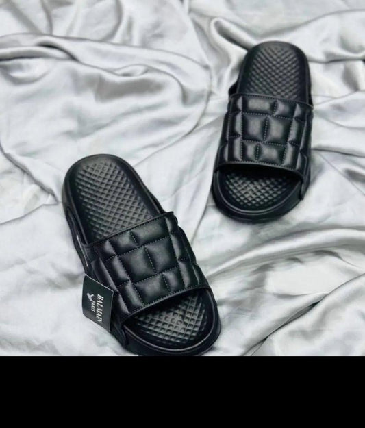 Men's Rubber Casual Slide Slippers