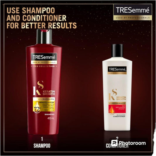 Keratin Smooth & Straight Shampoo and Conditioner